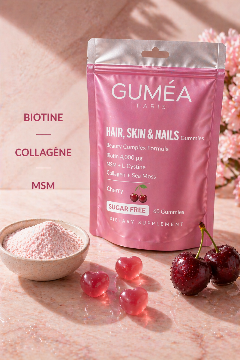 GUMÉA Hair Skin & Nails Gummies - Daily Beauty Boost
